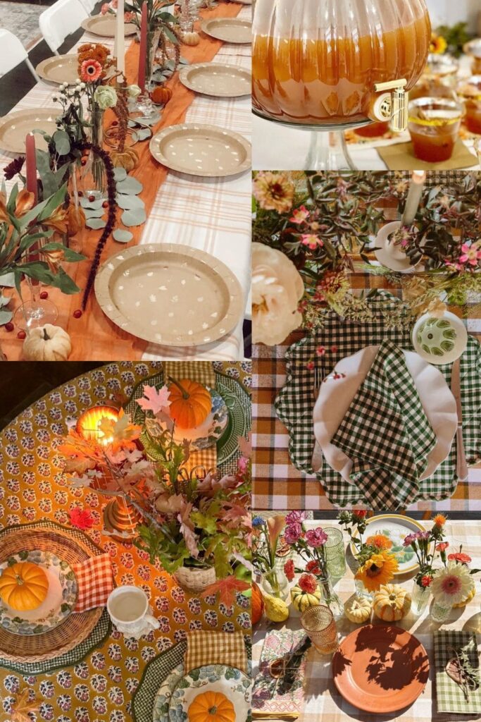 Whimsical fall decoration