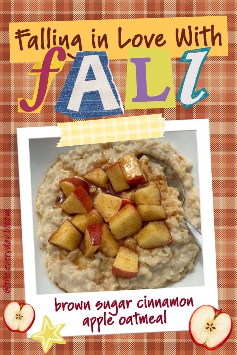Romanticizing fall breakfast